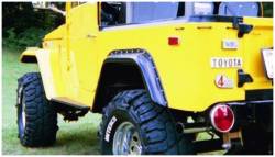 Bushwacker - Bushwacker 30002-07 Cut-Out Style Rear Fender Flares for 62-84 Land Cruiser - Image 4