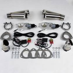Granatelli Motor Sports - Granatelli MS 307525K Electronic Exhaust Cutout Systems Stainless Steel Weld-In - Image 1