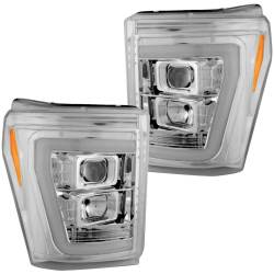 Recon - Recon 264272CLC Projector HeadLights Clear Lens 11-16 Ford Super Duty - Image 1