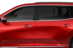 Husky Liners - Husky Liners 2884066 Low Profile Deflector Smoke w/Chrome Trim Outside Mount 4Pc - Image 2