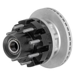 CURT - CURT 2025048500 10000lb Disc Brake Rotor w/Thread Cap Axles 8x6.5" Bolt Pattern - Image 2