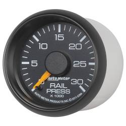 AutoMeter - AutoMeter 8386 Factory Fuel Rail Pressure 0-30K PSI 2-1/16" for GM Stepper Motor - Image 2