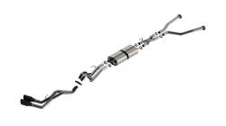 Borla - Borla 140940BC Black Cat-Back Exhaust Truck Side Exit for 22-26 Tundra 3.4L V6 - Image 1