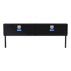 UWS - UWS TBTS-90-BLK Gloss Black Aluminum 90" Double-Door Topside Truck Tool Box - Image 2