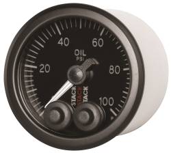 Stack - Stack ST3502 Gauge OIL PRESS PRO-CONTROL 52MM Black 0-100PSI 1/8" NPF Male - Image 3