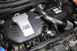 HPS Performance - HPS 837-605BL Blue Air Intake Kit for 13-17 Hyundai Veloster 1.6L Turbo - Image 2
