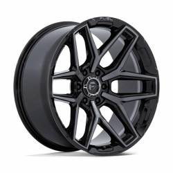 Fuel 1PC - Fuel Off Road FC854BT20908001 FLUX 20x9 8x6.5 1mm Gloss Black/Brushed - Image 1