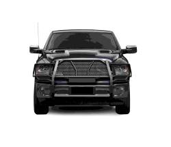 Black Horse Off Road - Black Horse RU-DORA09-B Black Rugged-HD Grille Guard for RAM 1500 Classic - Image 2