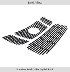 APS - APS Stainless Billet Grille Black for 08-15 Nissan Titan GR14FGH14J - Image 4