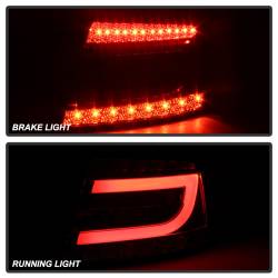 Spyder Auto - Spyder Auto 5080776 LED Taillights Chrome/Smoke for Audi A6 FWD - Image 6