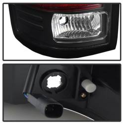 Spyder Auto - Spyder Auto 5083777 Black/Clear LED Taillights for 16-17 GMC Sierra - Image 5