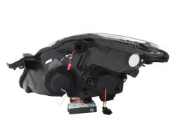 Anzo USA - Anzo USA 121395 Projector Headlight Set w/CCFL Halo Black for Altima - Image 2