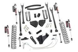 Rough Country Suspension Systems - Rough Country 58450 6" 4-Link Lift Kit for 08-10 F250/F350 Super Duty Diesel 4WD - Image 1