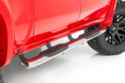 Rough Country Suspension Systems - Rough Country 21002S 4.5" Oval Tube Nerf Steps for 19-26 Silverado/Sierra Crew - Image 3