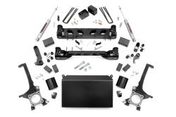 Rough Country Suspension Systems - Rough Country 75130 4" Suspension Lift Kit for 16-21 Toyota Tundra 2WD/4WD - Image 1
