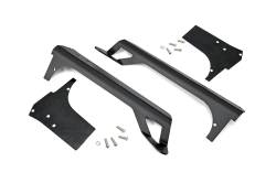 Rough Country Suspension Systems - Rough Country Upper Windshield 50" Light Bar Mounts Black for Jeep TJ 70503 - Image 1