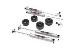 Rough Country Suspension Systems - Rough Country 1.75" Suspension Lift Kit for 07-18 Jeep Wrangler JK 4WD 65130 - Image 1