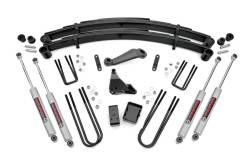 Rough Country Suspension Systems - Rough Country 49630 6" Lift Kit w/Rear Blocks 99-04 F250/F350 SD V10/Diesel 4WD - Image 1