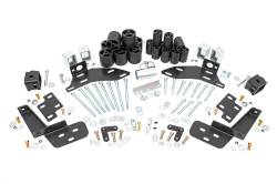 Rough Country Suspension Systems - Rough Country RC703 3" FR/RR Body Lift Bumper Brackets Kit 88-94 GM 1500 Trucks - Image 1