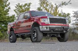 Rough Country Suspension Systems - Rough Country 70229 Front Mesh Grille Insert Black for 09-14 Ford F150 - Image 4