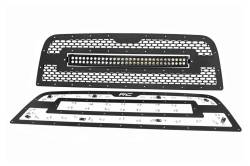 Rough Country Suspension Systems - Rough Country 70152 Front Mesh Grille Insert w/LED for 13-18 RAM 2500HD/3500 - Image 3