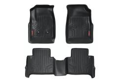 Rough Country Suspension Systems - Rough Country M-21513 Front/Rear Floor Liners Black 15-22 Colorado/Canyon Crew - Image 1