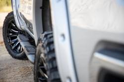 Rough Country Suspension Systems - Rough Country 4.5" Oval Tube Nerf Steps Black 19-24 Silverado/Sierra Crew 21002 - Image 5