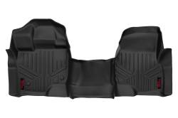 Rough Country Suspension Systems - Rough Country Front Floor Liners Black 15-24 Ford F150 M-5115 - Image 1