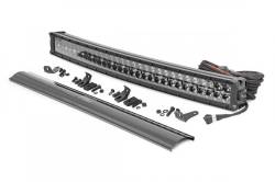 Rough Country Suspension Systems - Rough Country 70787 Bumper Mount 30" LED Light Bar Kit for 14-20 Toyota 4Runner - Image 1