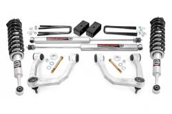 Rough Country Suspension Systems - Rough Country 74231 3.5" Suspension Lift Kit for 05-23 Toyota Tacoma 4WD - Image 1