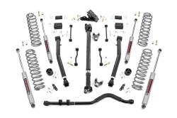 Rough Country Suspension Systems - Rough Country 62830 3.5" Lift Kit Adj Lower FR D/S for 18-23 Wrangler JL 2DR 4WD - Image 1