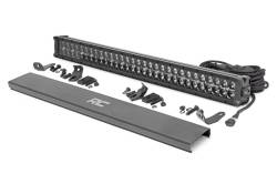 Rough Country Suspension Systems - Rough Country 70930BD Black Series 30" Dual Row LED DRL Light Bar Each - Image 1