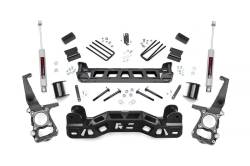 Rough Country Suspension Systems - Rough Country 57231 4" Suspension Lift Kit for 09-10 Ford F150 RWD - Image 1