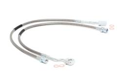 Rough Country Suspension Systems - Rough Country Front SS Brake Lines Silverado/Sierra w/5"-7.5" Lift 89370 - Image 1