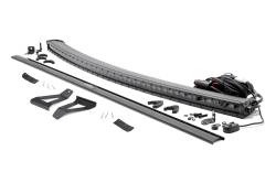 Rough Country Suspension Systems - Rough Country 70075 Windshield Mount 50" LED Light Bar Kit for 84-01 Cherokee XJ - Image 1