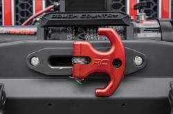 Rough Country Suspension Systems - Rough Country Multifunction Aluminum Winch Cleat Hook Red RS175R - Image 5