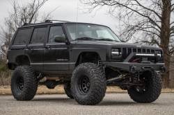 Rough Country Suspension Systems - Rough Country 10582 Lower Door Panel Armor Black for 84-01 Jeep Cherokee XJ 4DR - Image 4