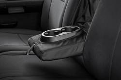 Rough Country Suspension Systems - Rough Country Front Seat Covers Black 07-13 Silverado/Sierra Crew 91033 - Image 5