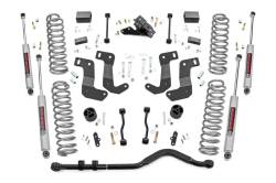 Rough Country Suspension Systems - Rough Country 62930 3.5" C/A Drop Lift Kit for 18-23 Jeep Wrangler JL 2DR - Image 1