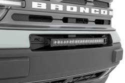 Rough Country Suspension Systems - Rough Country 71036 Bumper Mount 20" LED Light Bar Kit for 21-26 Bronco Sport - Image 1