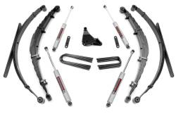 Rough Country Suspension Systems - Rough Country 50130 4" Suspension Lift Kit for 99-04 Super Duty V10/Dsl 4WD - Image 1