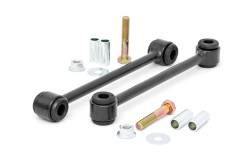 Rough Country Suspension Systems - Rough Country Front Sway Bar Links for 4" Lift for Jeep Wrangler YJ 7593 - Image 1