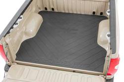 Rough Country Suspension Systems - Rough Country Rubber Truck Bed Mat Black for 07-21 Toyota Tundra 5.5' RCM681 - Image 1