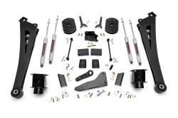 Rough Country Suspension Systems - Rough Country 396.20 5" Suspension Lift Kit w/RR Airbags for 14-18 RAM 2500 4WD - Image 1