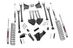Rough Country Suspension Systems - Rough Country 591.20 8" 4-Link Lift Kit for 05-07 F250/F350 Superduty Diesel 4WD - Image 1