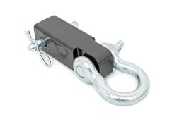 Rough Country Suspension Systems - Rough Country RS157A Heavy Duty D-Ring Shackle Kit for 2" Receiver Black - Image 3