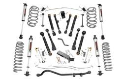 Rough Country Suspension Systems - Rough Country 66171 4" V2 Suspension Lift Kit for 97-06 Jeep Wrangler TJ 4WD - Image 1