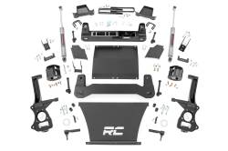 Rough Country Suspension Systems - Rough Country 4" Suspension Lift Kit 19-24 AT4/Trailboss 1500 Gas 27531 - Image 1