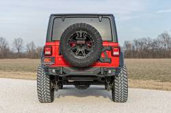Rough Country Suspension Systems - Rough Country 10648 Tubular Black Rear Bumper for 18-26 Jeep Wrangler JL - Image 6