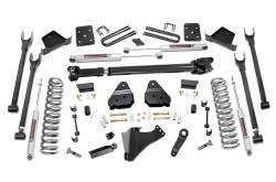 Rough Country Suspension Systems - Rough Country 52621 6" 4-Link Lift Kit for 17-22 Ford F250/F350 SD Diesel 4WD - Image 1